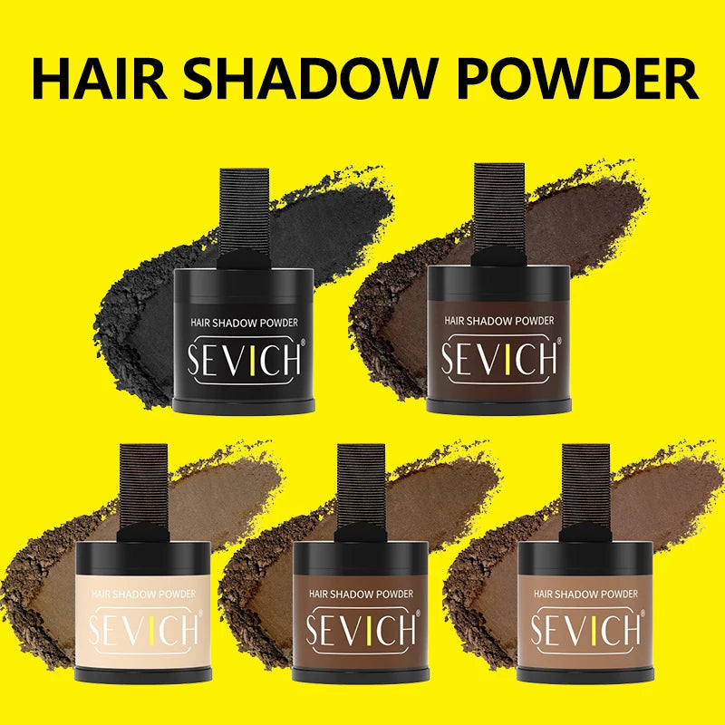 10G Hairline Powder Hair Fiber Powder Capillary Filling Hair Shadow Waterproof Hairline Edge Control Makeup Concealer