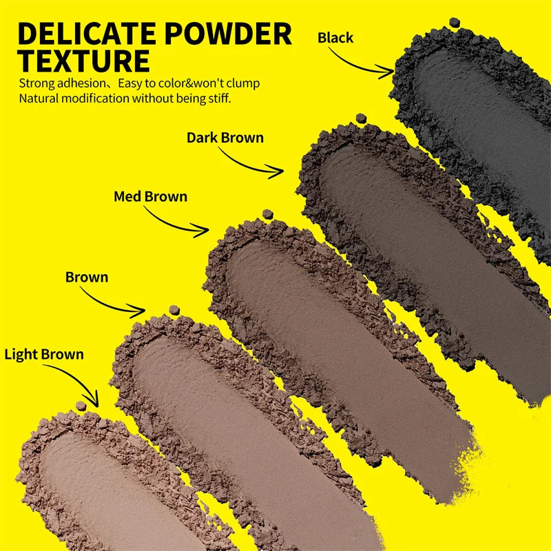 10G Hairline Powder Hair Fiber Powder Capillary Filling Hair Shadow Waterproof Hairline Edge Control Makeup Concealer